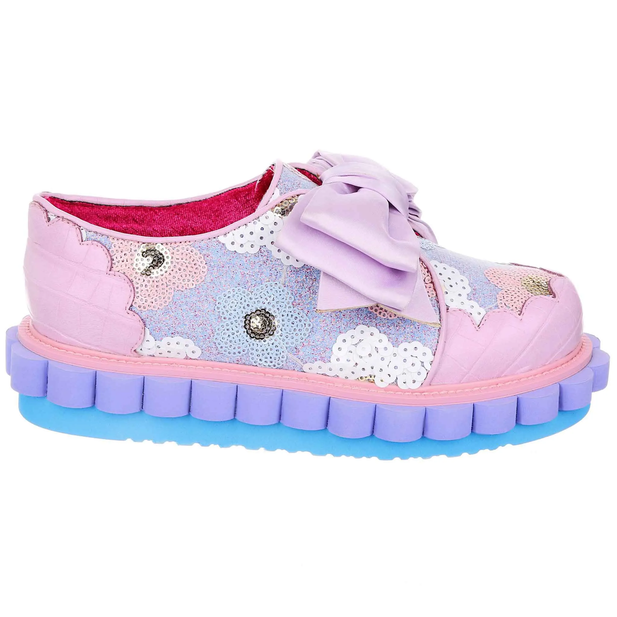 Irregular Choice Womens Cookie Cutter Platform Shoe - Lilac sold by The Foot Factory product image thumbnail 2