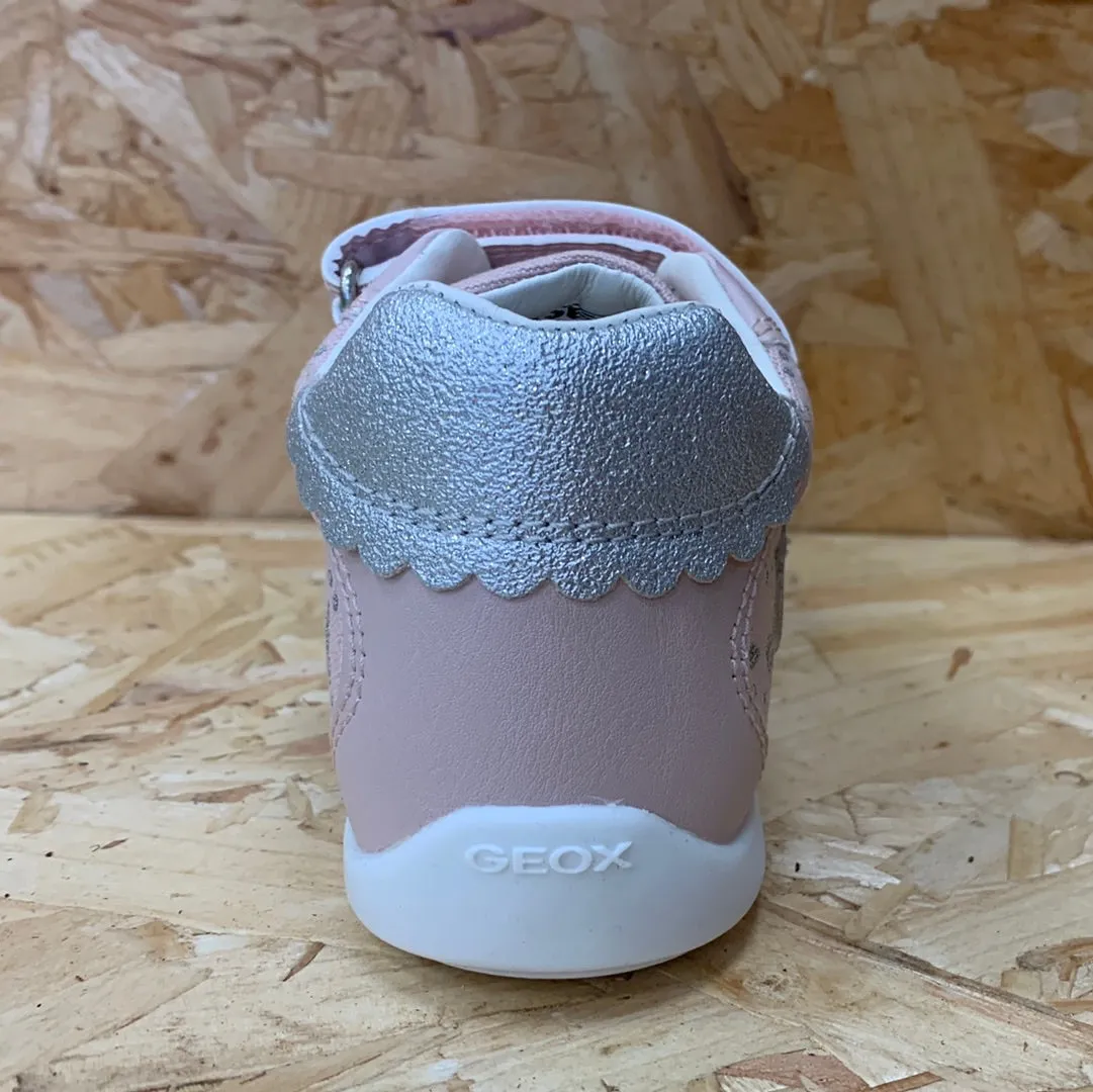 Geox Infant B Elthan G A Trainers - Rose / Silver sold by The Foot Factory product image thumbnail 5