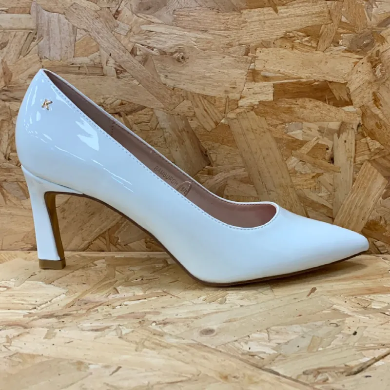 Kate Appleby Womens Bamburgh High Heel - Cotton White sold by The Foot Factory