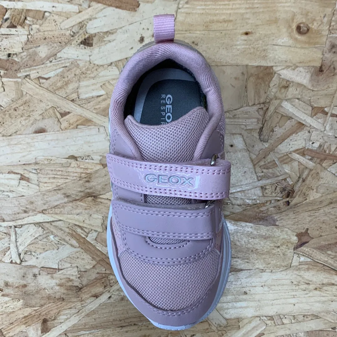 Geox Infant B Sprintye G A Trainers - Pink / Silver sold by The Foot Factory product image thumbnail 2