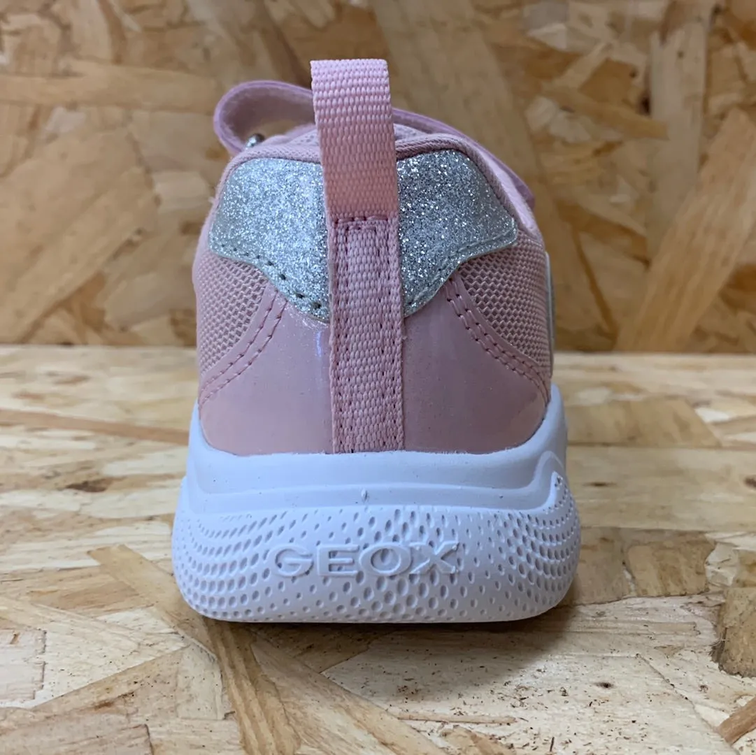 Geox Infant B Sprintye G A Trainers - Pink / Silver sold by The Foot Factory product image thumbnail 5
