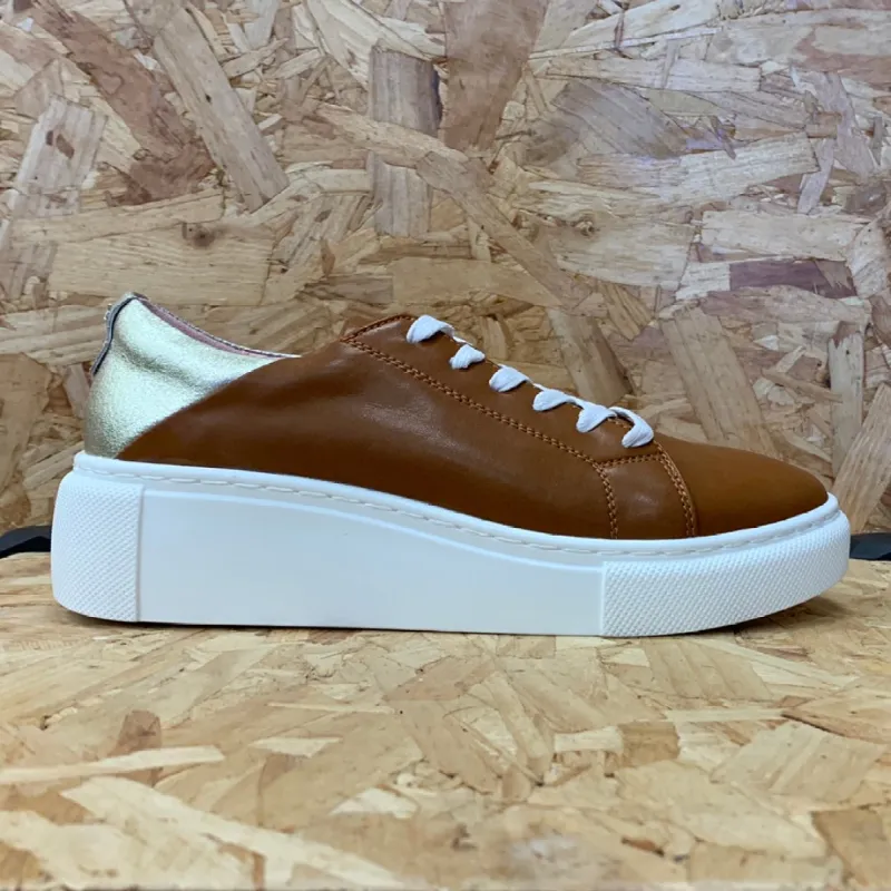 Kate Appleby Womens Badmington Trainer - Fudge sold by The Foot Factory