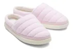 TOMS Womens Sage Terry Cloth Slipper - Chalky Pink sold by The Foot Factory