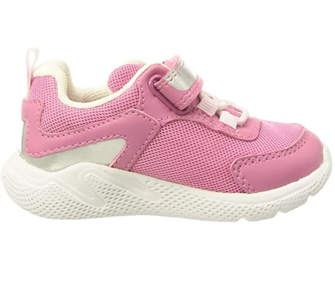 Geox Infant Mesh Trainers - Fuchsia / Silver sold by The Foot Factory product image thumbnail 4
