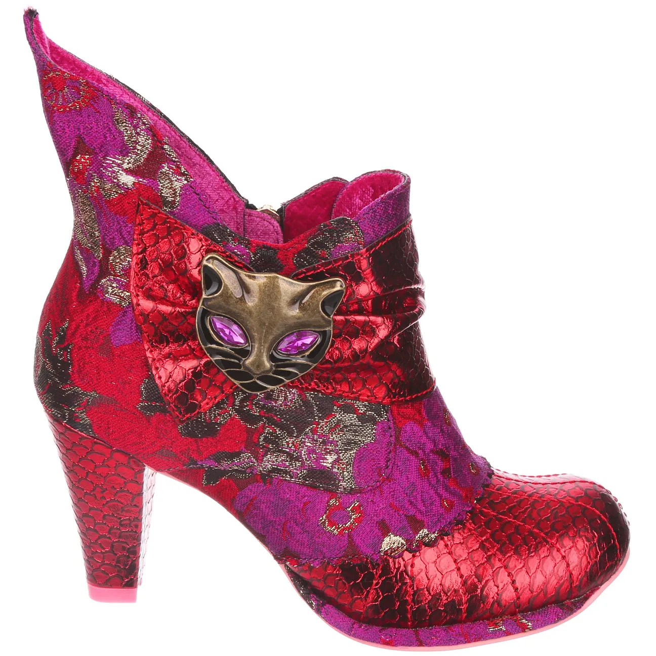 Irregular Choice Womens Miaow High Heel - Red sold by The Foot Factory product image thumbnail 3