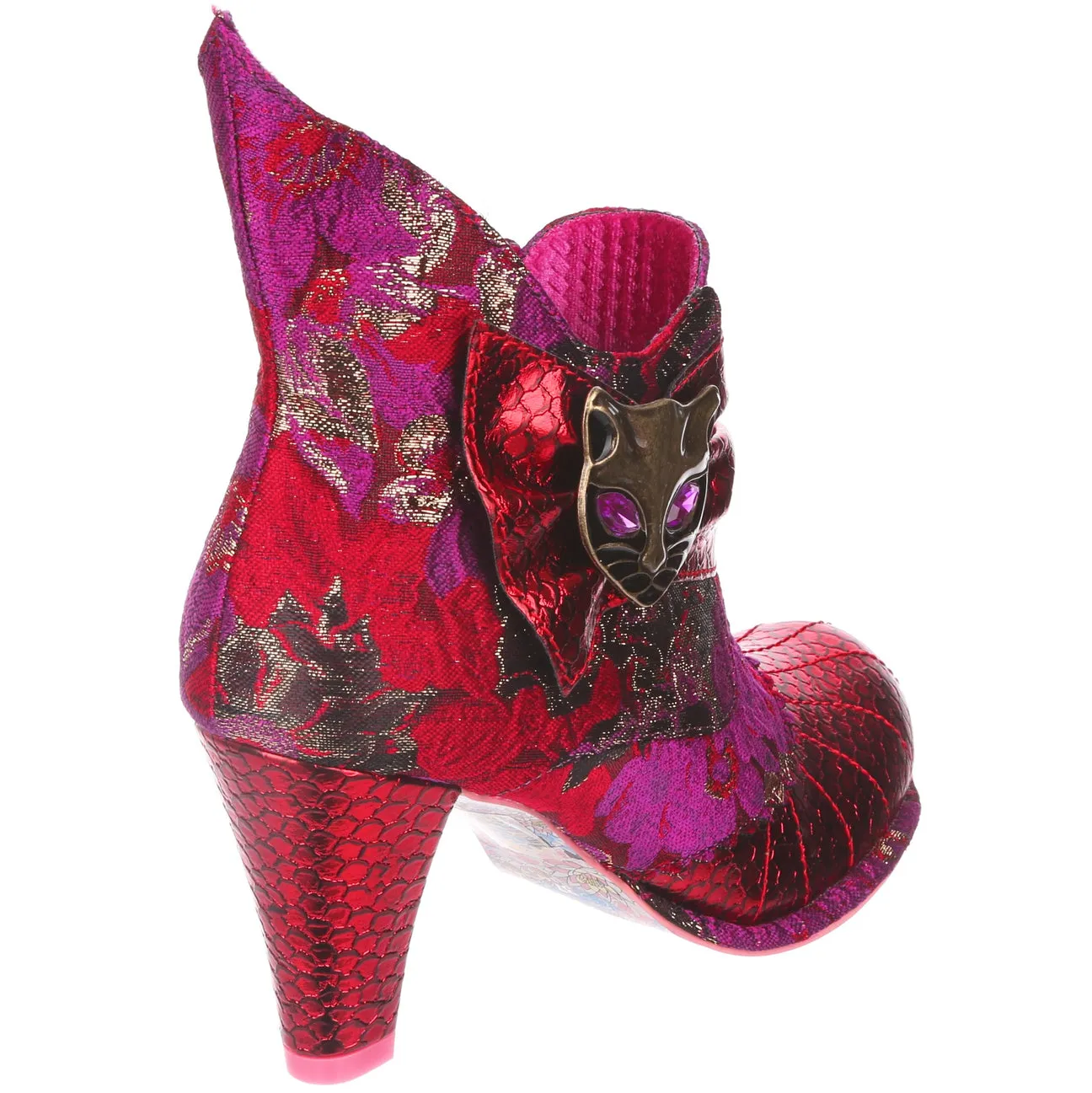Irregular Choice Womens Miaow High Heel - Red sold by The Foot Factory product image thumbnail 2