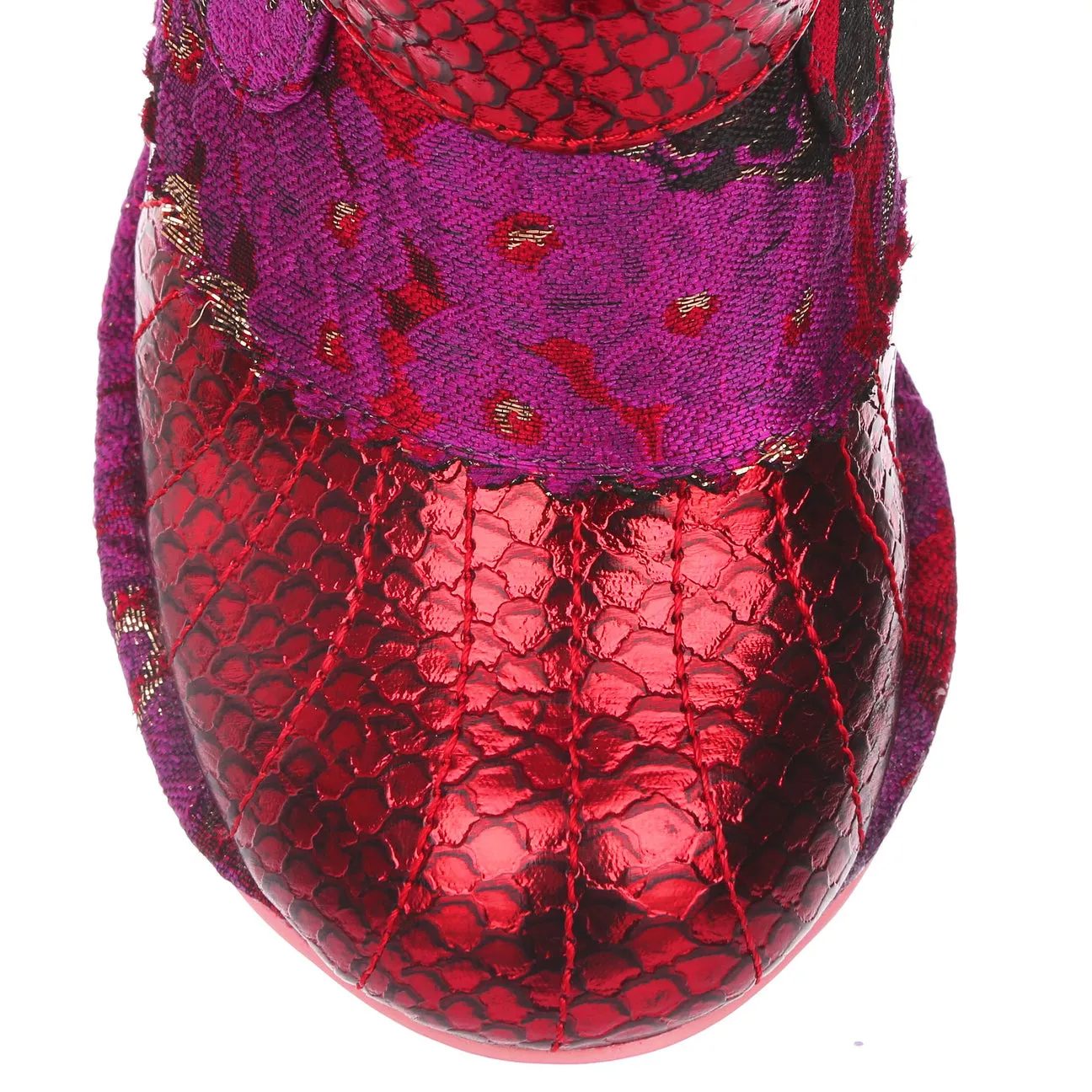 Irregular Choice Womens Miaow High Heel - Red sold by The Foot Factory product image thumbnail 4