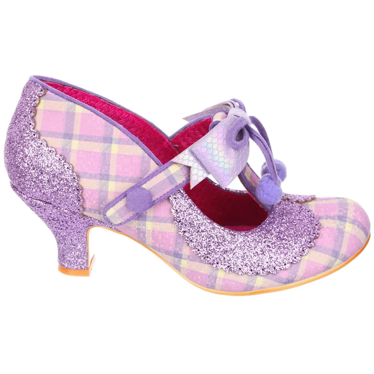 Irregular Choice Womens Charming Chum High Heels - Lilac Multi sold by The Foot Factory product image thumbnail 2