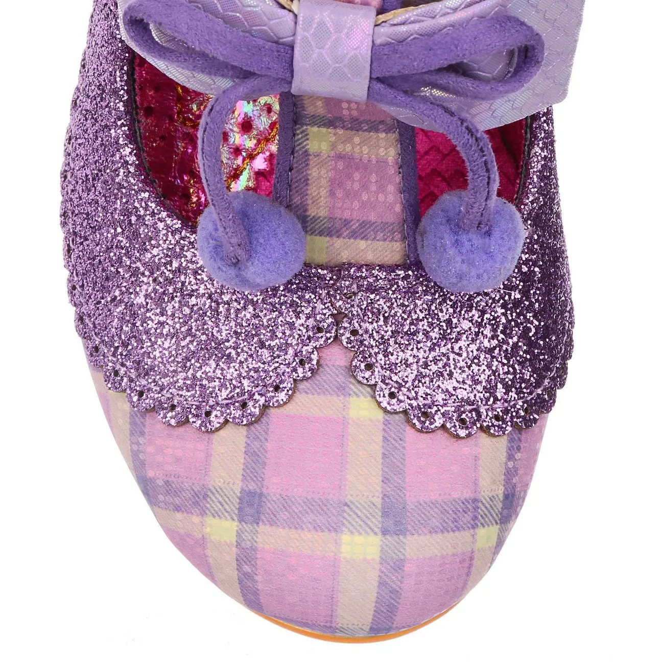 Irregular Choice Womens Charming Chum High Heels - Lilac Multi sold by The Foot Factory product image thumbnail 4