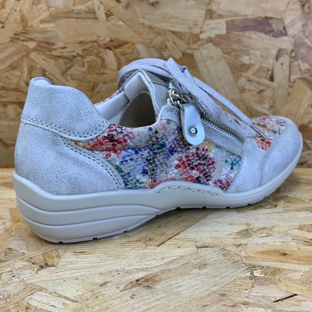 Remonte Womens Fashion Trainers - Grey sold by The Foot Factory product image thumbnail 4