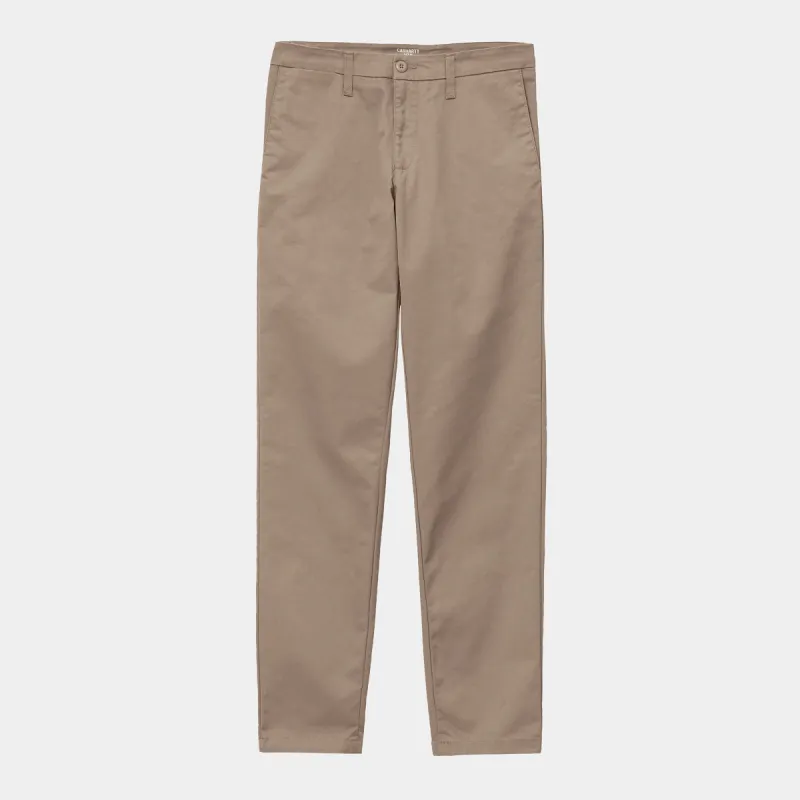 Carhartt WIP Mens Sid Pant - Leather Rinsed sold by The Foot Factory