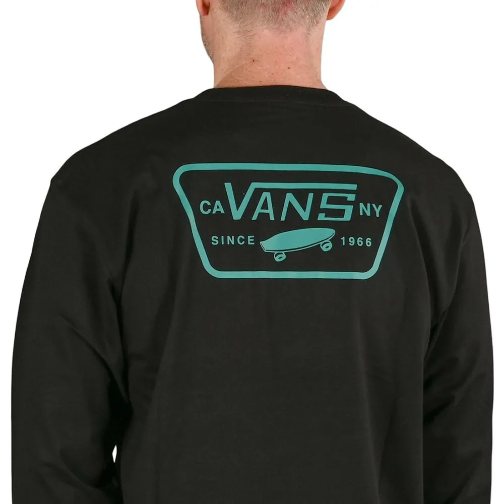 Vans Mens Long Sleeve T-Shirt - Black / Green sold by The Foot Factory product image thumbnail 2