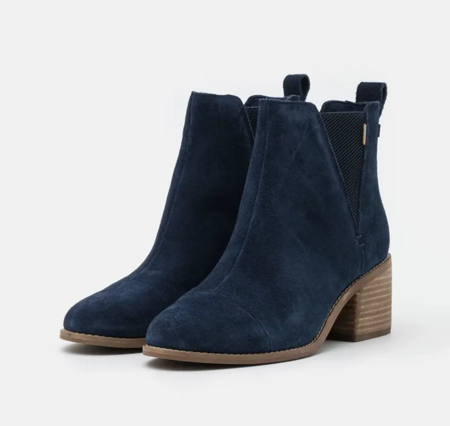TOMS Womens Esme Ankle Boot - Navy sold by The Foot Factory product image thumbnail 2