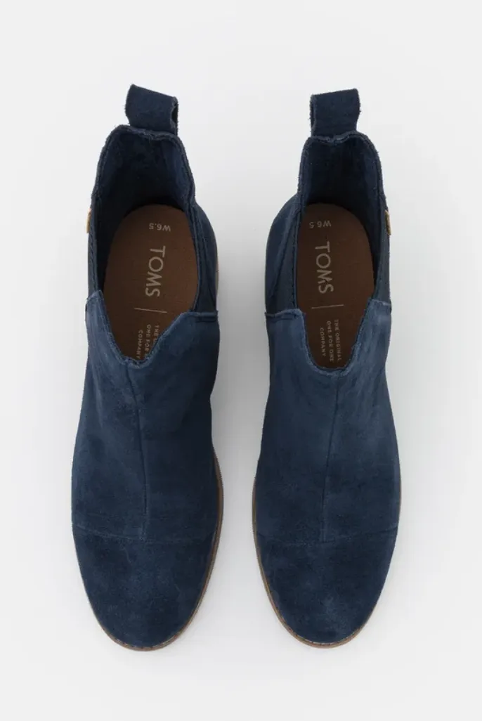 TOMS Womens Esme Ankle Boot - Navy sold by The Foot Factory product image thumbnail 4