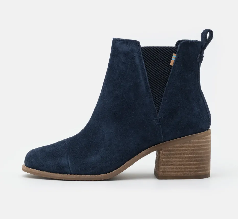 TOMS Womens Esme Ankle Boot - Navy sold by The Foot Factory