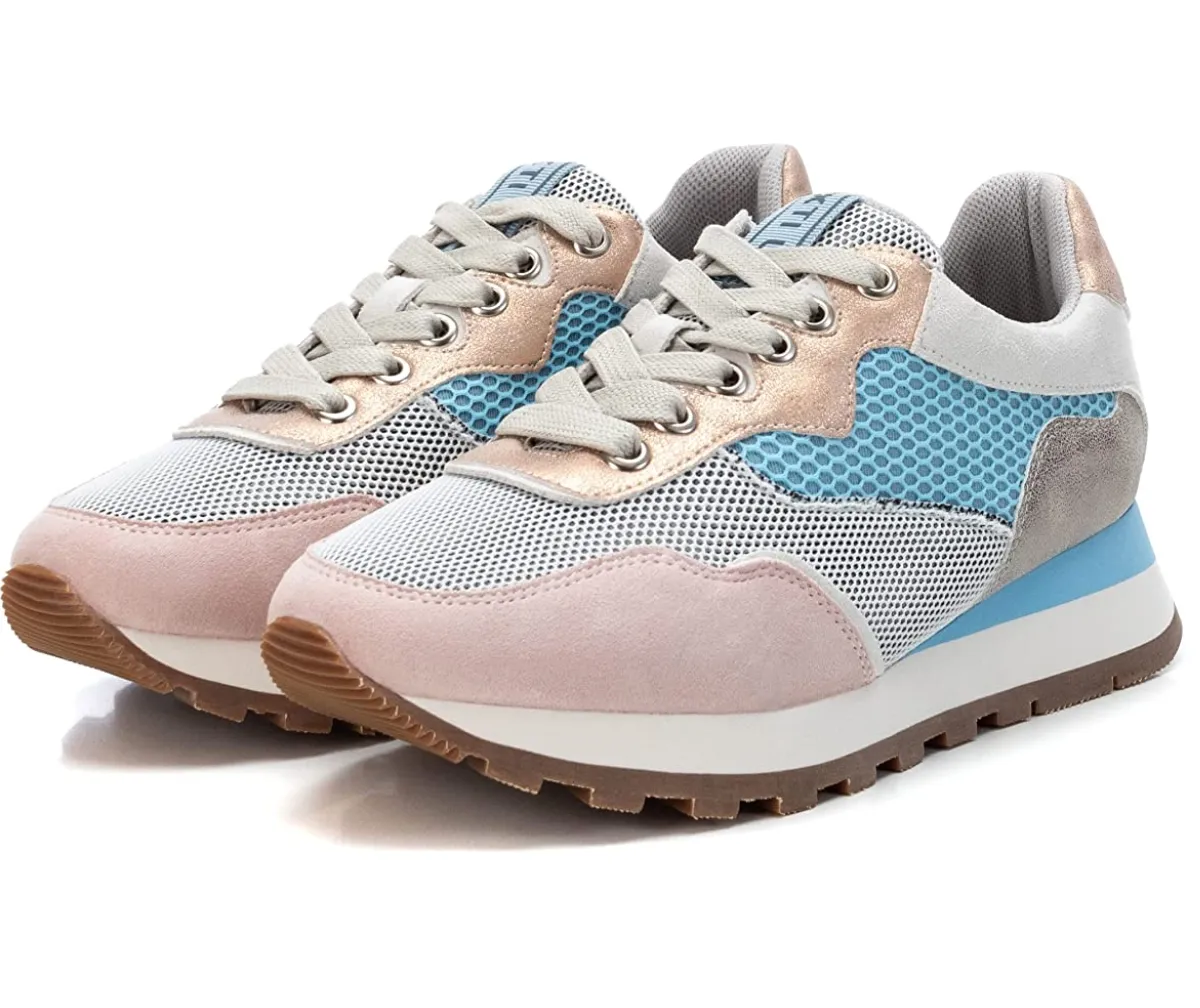 Xti Womens Fashion Trainers - Blue / Beige sold by The Foot Factory product image thumbnail 3