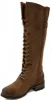 Oak & Hyde Womens Cesar Bridge 18 Leather Utility Boot - Cognac sold by The Foot Factory