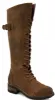 Oak & Hyde Womens Cesar Bridge 18 Leather Utility Boot - Cognac sold by The Foot Factory