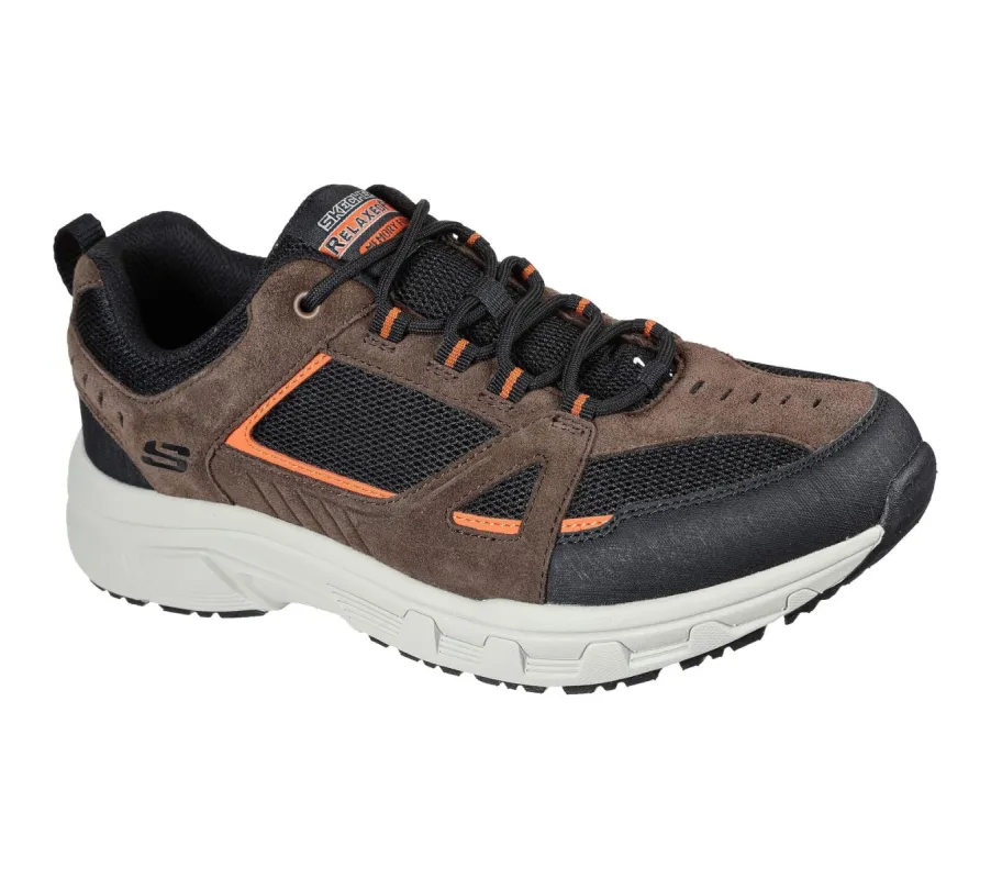Skechers Mens Oak Canyon Duelist Outdoor Shoe - Chocolate / Black sold by The Foot Factory