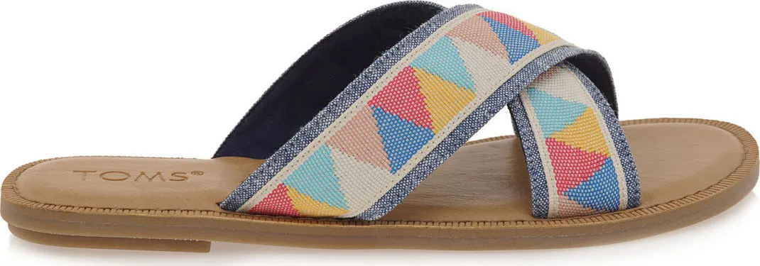 TOMS Womens Viv Tribal Sandal - Multicoloured sold by The Foot Factory