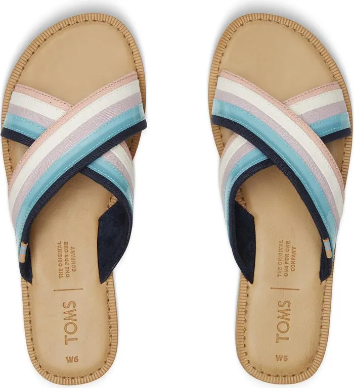TOMS Womens Viv Sandal - Navy sold by The Foot Factory product image thumbnail 2