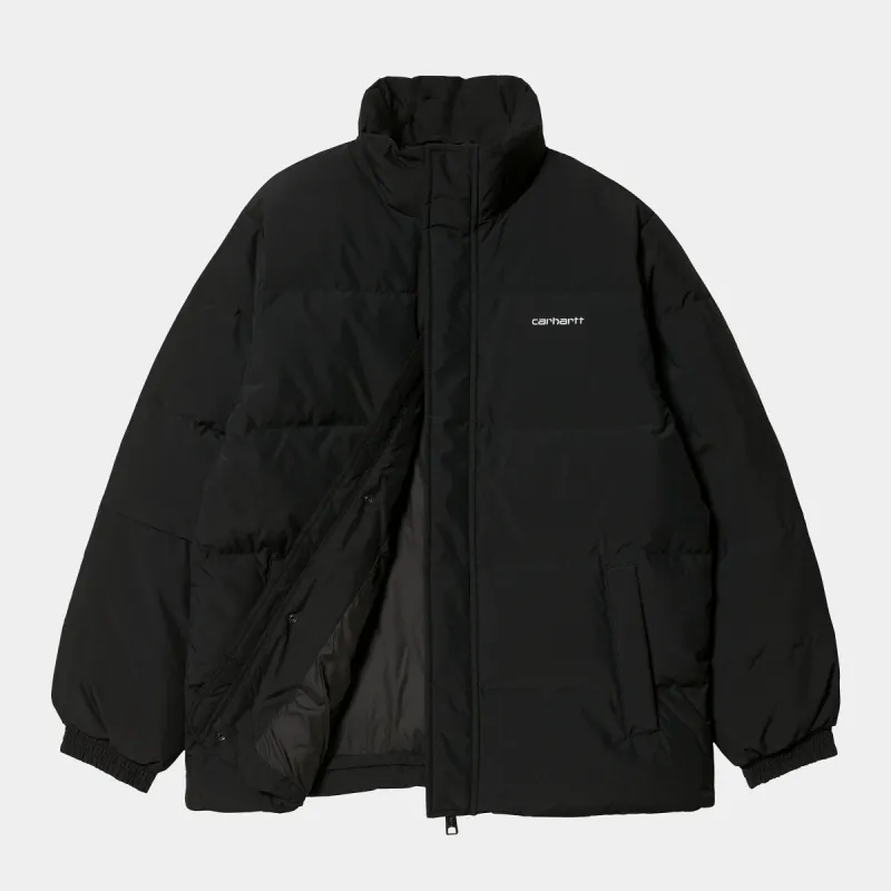 Carhartt WIP Mens Danville Jacket - Black / White sold by The Foot Factory