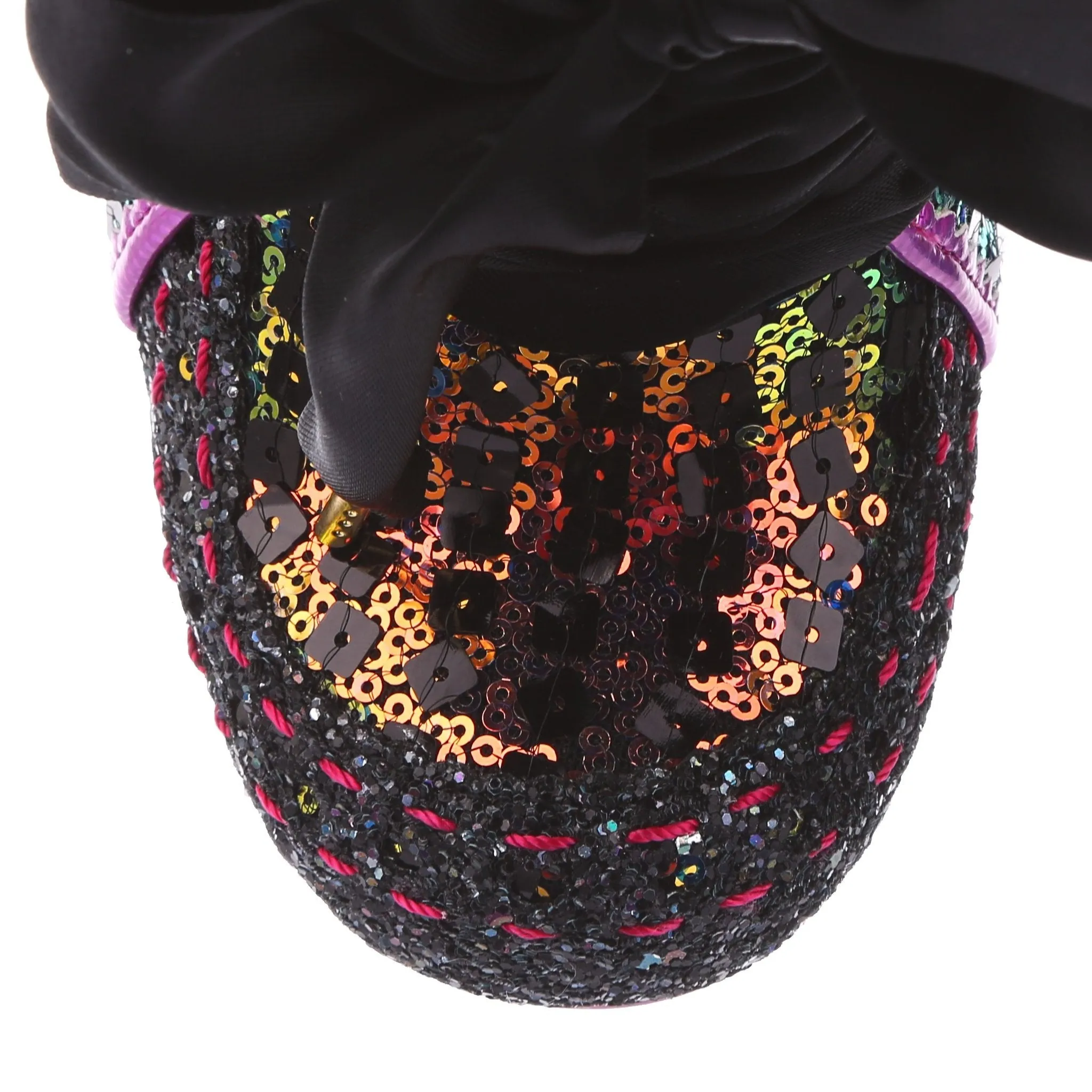 Irregular Choice Womens Abilgails Third Party Heeled Ankle Boot - Dark Pink sold by The Foot Factory product image thumbnail 5