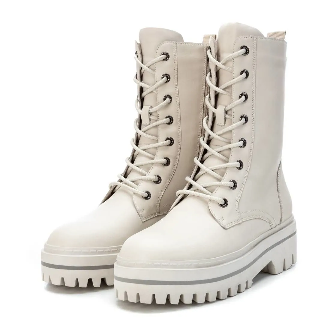 Carmela Womens Leather Fashion Boot - Ice sold by The Foot Factory product image thumbnail 4