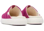 TOMS Womens Alpargata Mallow Mule Espadrille - Dark Fuchsia sold by The Foot Factory