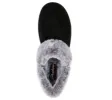 Skechers Womens Cozy Campfire Fresh Toast Vegan Slippers - Black sold by The Foot Factory