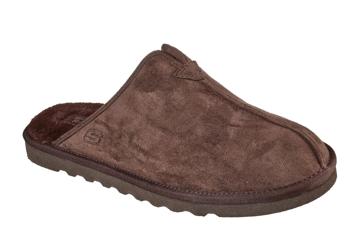 Skechers Mens Slippers - Chocolate sold by The Foot Factory product image thumbnail 2