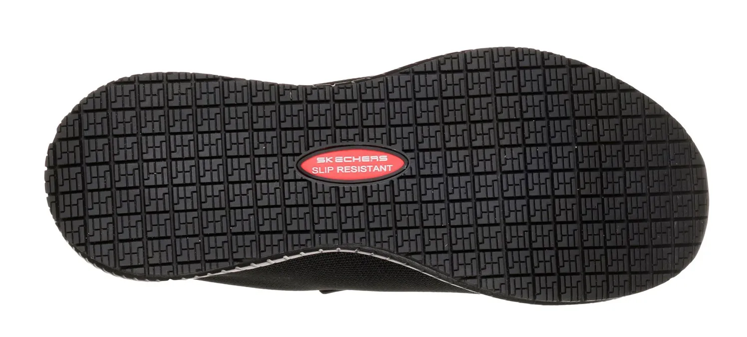 Skechers Womens Work Squad SR Trainers - Black sold by The Foot Factory product image thumbnail 3