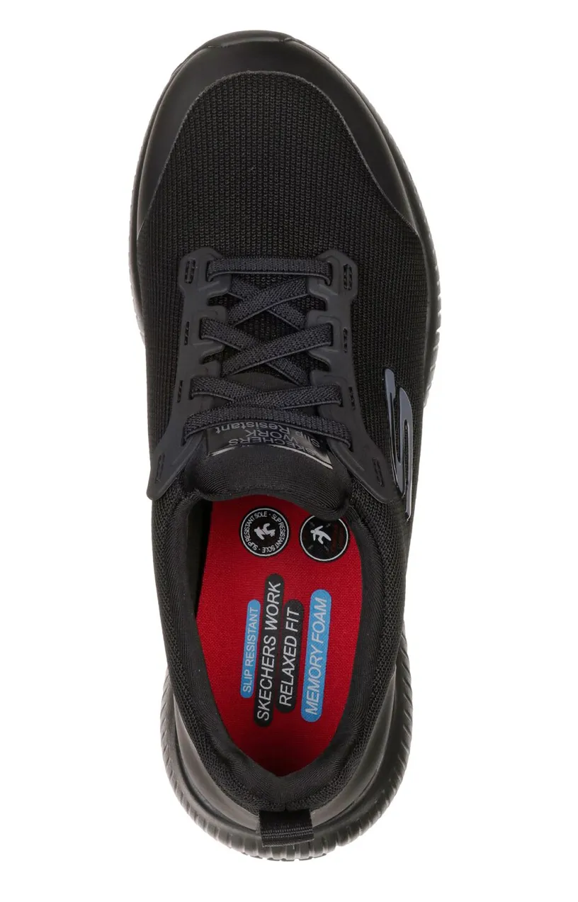 Skechers Womens Work Squad SR Trainers - Black sold by The Foot Factory product image thumbnail 2
