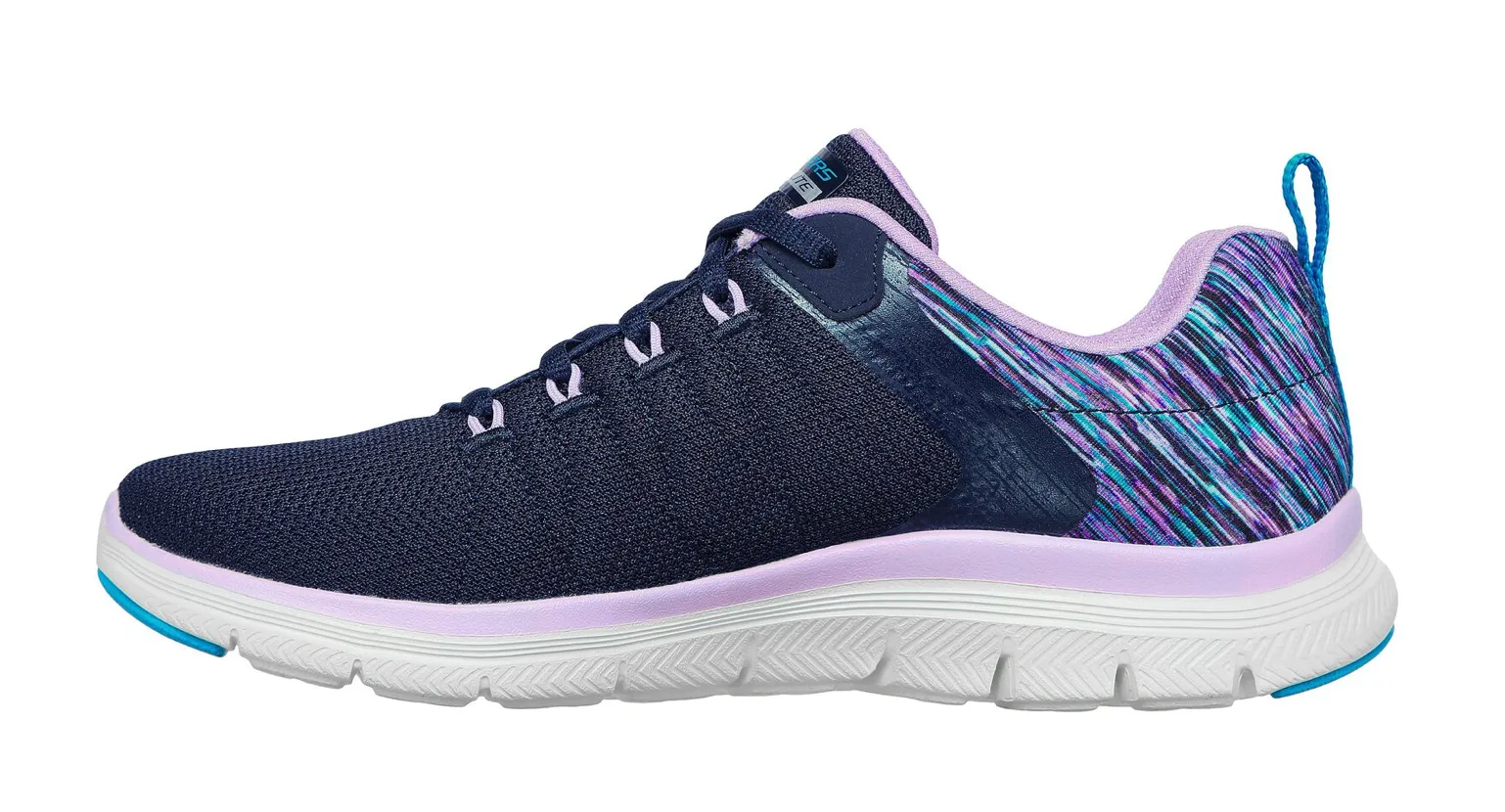 Skechers Womens Flex Appeal 4.0 Trainers - Navy sold by The Foot Factory product image thumbnail 2