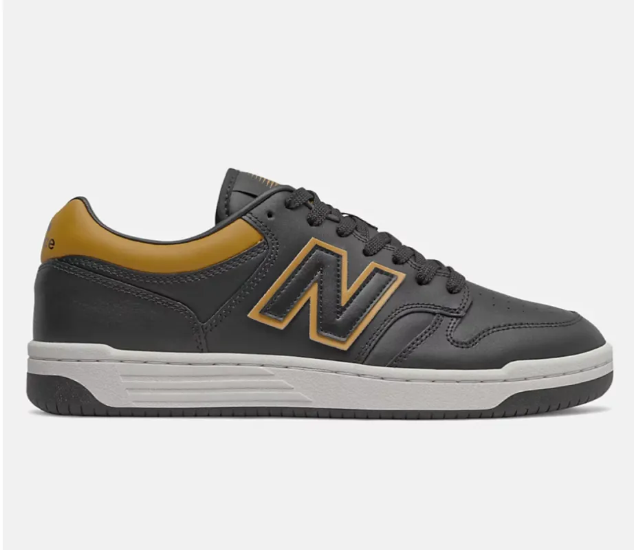 New Balance Mens Skateboard Trainers - Black / Gold sold by The Foot Factory