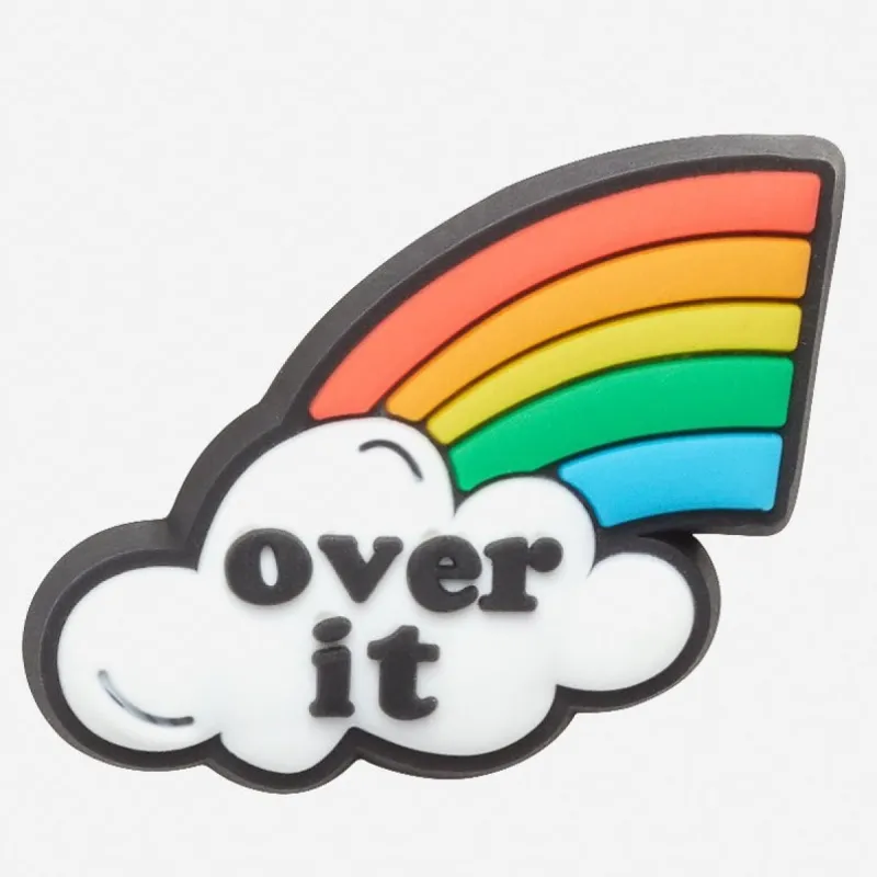 Crocs Jibbitz Over It Rainbow Charm sold by The Foot Factory