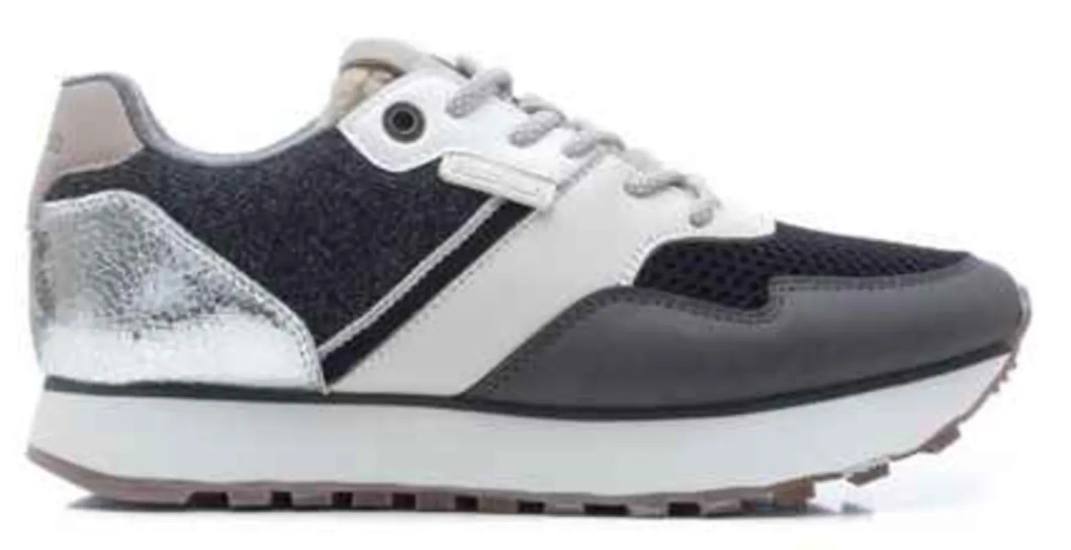 Refresh Womens Fashioned Trainer - Silver sold by The Foot Factory