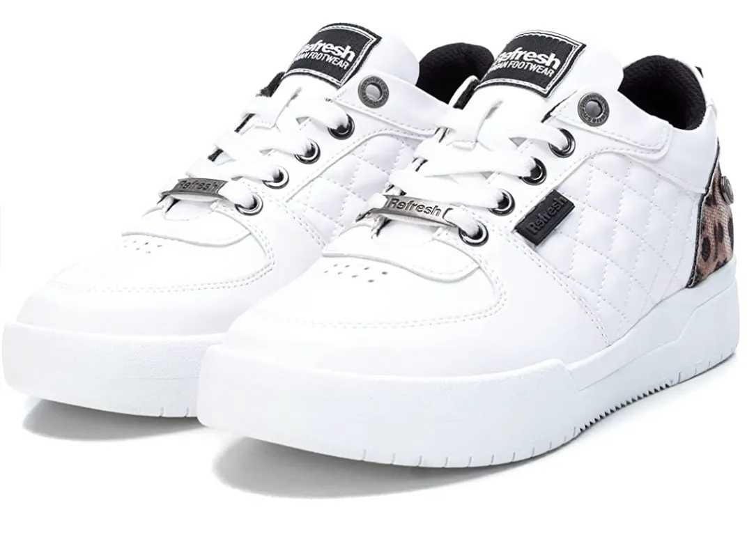 Refresh Womens Fashion Trainer - White sold by The Foot Factory product image thumbnail 3