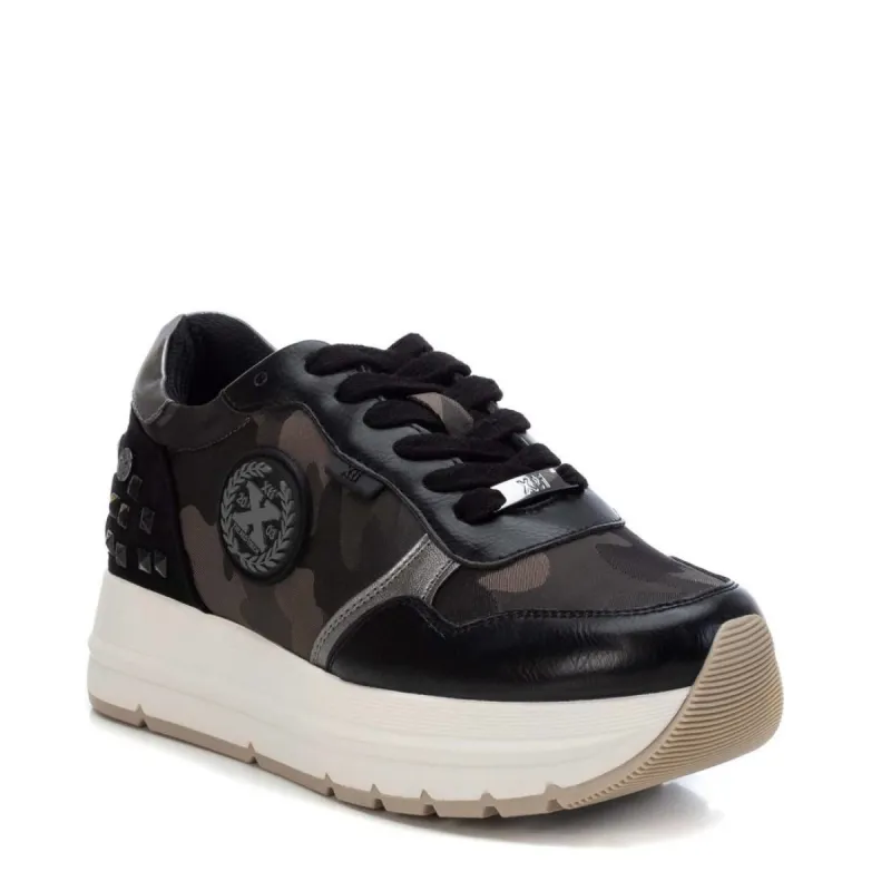 Xti Womens Fashion Trainers - Black sold by The Foot Factory