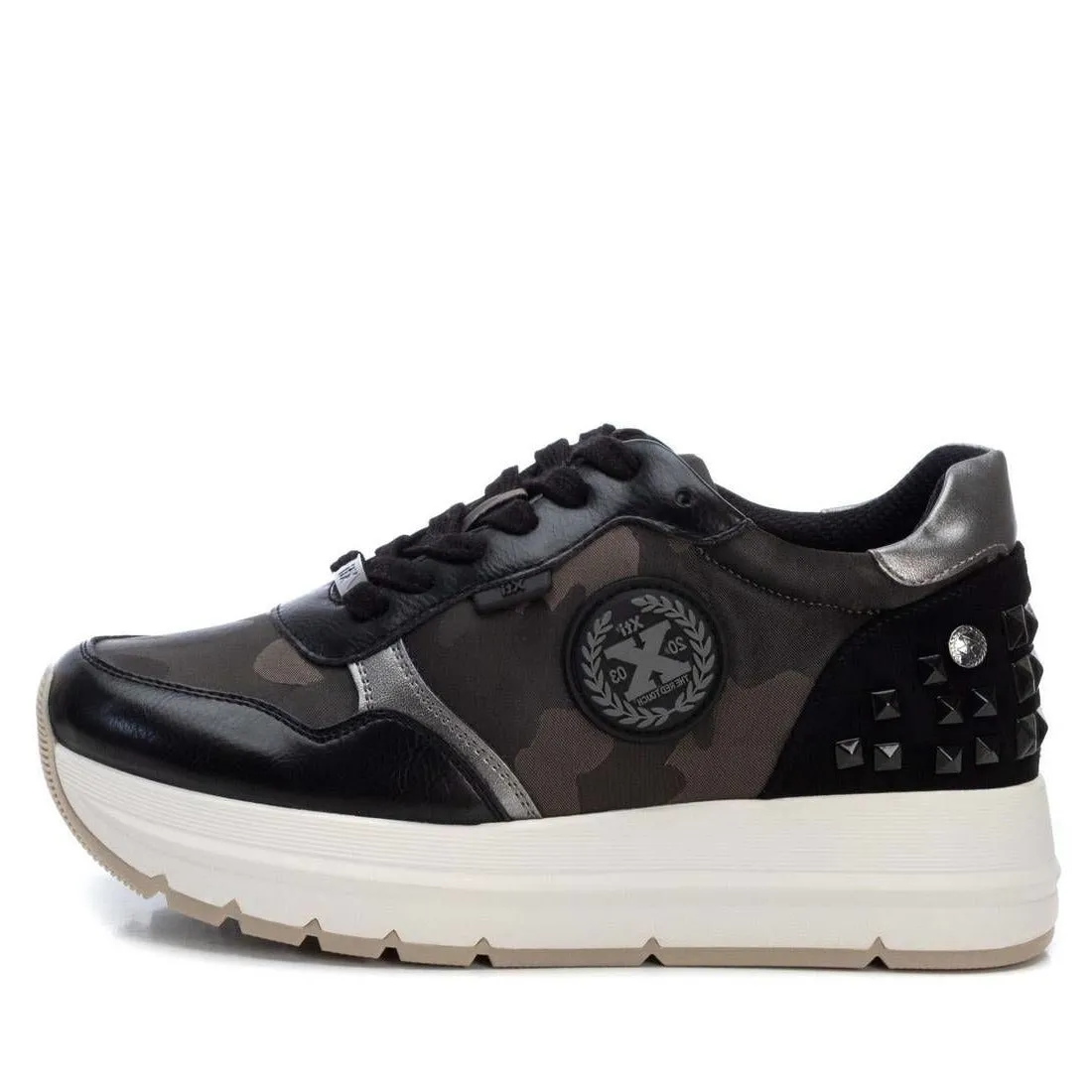 Xti Womens Fashion Trainers - Black sold by The Foot Factory product image thumbnail 4