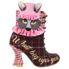 Irregular Choice Womens Little Red High Heel - Chocolate sold by The Foot Factory