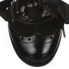 Irregular Choice Womens Corporate Beauty Mid Heel - Black / White sold by The Foot Factory