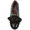Irregular Choice Womens Corporate Beauty Mid Heel - Black / White sold by The Foot Factory
