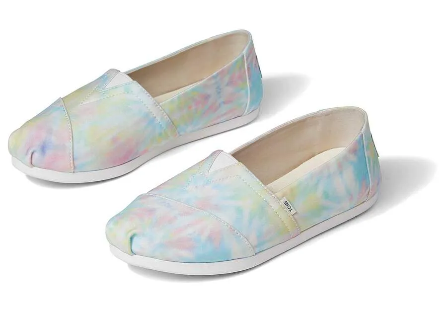 TOMS Womens Tie Dye Alpargata Espadrille sold by The Foot Factory product image thumbnail 2
