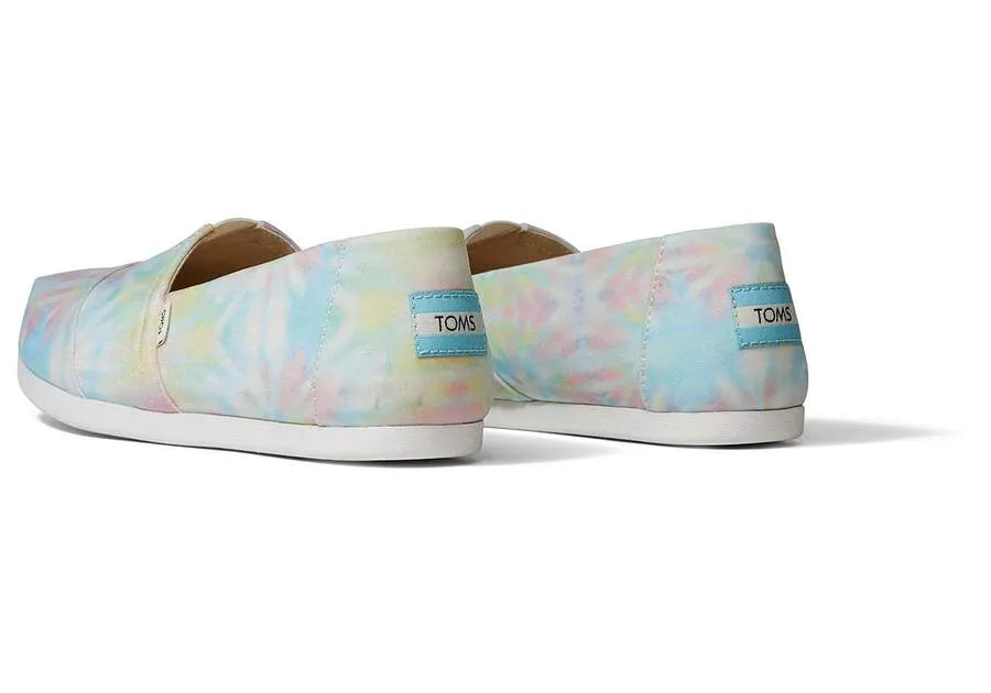 TOMS Womens Tie Dye Alpargata Espadrille sold by The Foot Factory product image thumbnail 3
