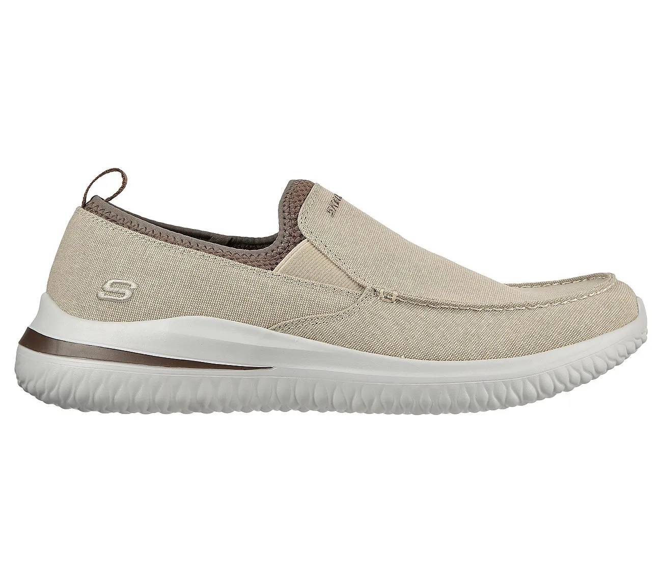 Skechers - Delson 3.0 Chadwick Loafer - Taupe sold by The Foot Factory product image thumbnail 3