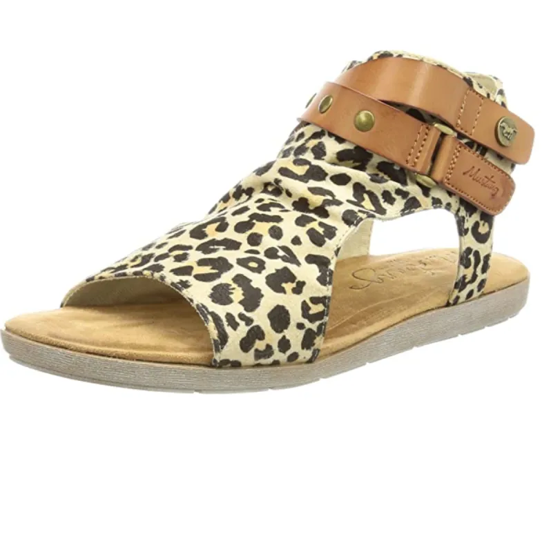 Mustang - Women's Fashion Sandal - Cognac sold by The Foot Factory