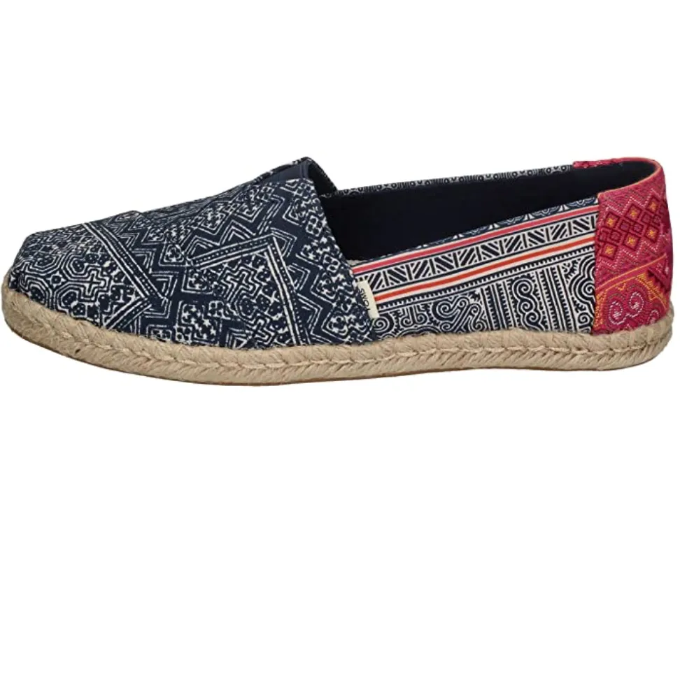 TOMS - Womens Alpargata Rope Espadrilles - Floral sold by The Foot Factory product image thumbnail 2