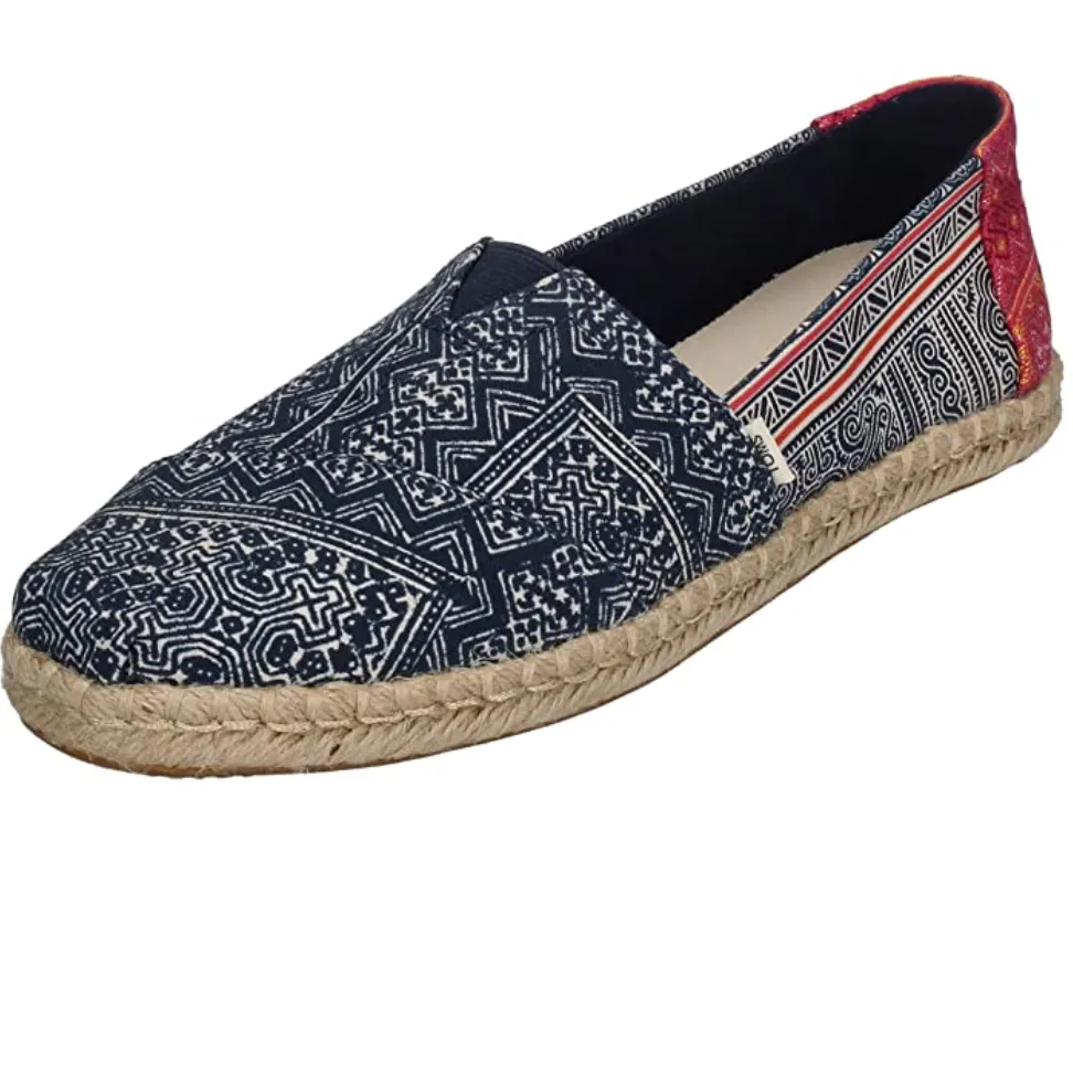 TOMS - Womens Alpargata Rope Espadrilles - Floral sold by The Foot Factory