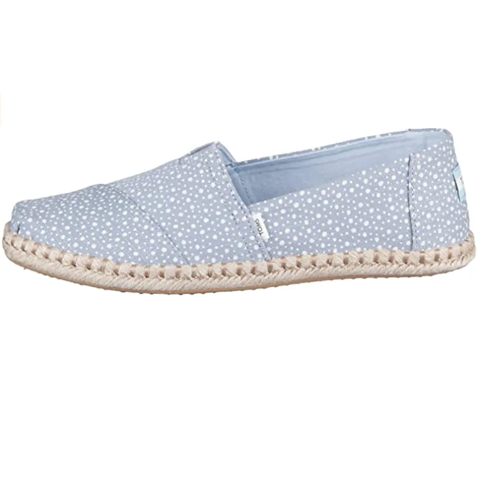 TOMS - Women's Slip On Espadrilles - Blue sold by The Foot Factory product image thumbnail 2